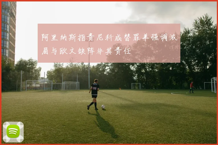 阿里纳斯指责尼科成替罪羊强调浓眉与欧文缺阵非其责任